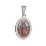 Medalha Nossa Senhora de Guadalupe em inox