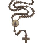 Terço de Nossa Senhora Aparecida - Marrom