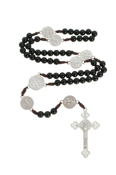 terço de sao bento preto