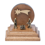 PRESEPIO MADEIRA MINI REDONDO OVAL