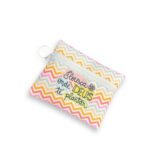 Bolsinha de Pano estampada Com Frase